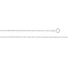 Rope Chain, Lasered Titan 1.25mm x 7 inch, 14KW, Spring Ring