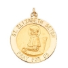 St. Elizabeth Seton Medal, 15 mm, 14K Yellow Gold