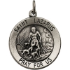 St. Lazarus Medal, 18.5 mm, Sterling Silver