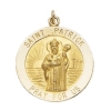 St. Patrick Medal, 22 mm, 14K Yellow Gold