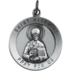 St. Nicholas Medal, 18.25 mm, Sterling Silver