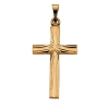 14K Yellow Gold Rosary Ring, 3.2mm wide