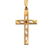 14K Yellow Gold Rosary Ring, 3.2mm wide