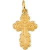 Die Struck Orthodox Cross Pendant
