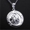 St. Anthony Silver Medal and 18" Chain.