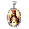 Jesus the King Charm Gem Pendant