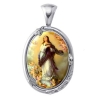 La Inmaculada Concepción de María Charm Gem Pendant