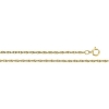 Rope Chain 1.5mm x 7 inch, 14KY, Spring Ring