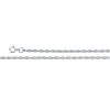 Rope Chain 1.75mm x 7 inch, 14KW, Spring Ring