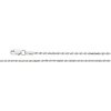 D-Cut Rope Chain 1.5mm x 20 inch, 14KW, Lobster Claw
