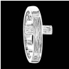 14K White Gold The Rugged Cross® Chastity Ring