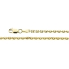 D-Cut Cable Chain, 3.0mm x 7 inch, 14KY, Lobster Claw
