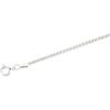 Popcorn Chain, 1.75mm x 16" Solid Sterling, Spring Ring Clasp