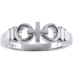 Sterling Silver Joined By Christ™ Ring - Click Image to Close