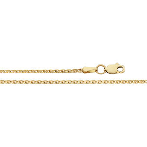 Wheat Chain, 1.5mm x 24 inch, 14KY, Lobster Claw - Click Image to Close