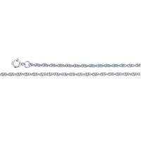 Rope Chain 1.75mm x 16 inch, 14KW, Spring Ring