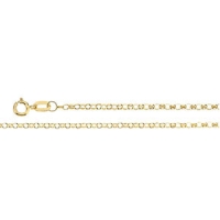 Rolo Chain, 1.5mm x 24 inch, 14KY, Spring Ring