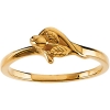 14K Yellow Gold The Unblossomed Rose® Ring