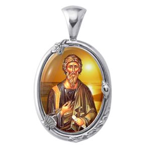 St Andrew Charm Gem Pendant - Click Image to Close