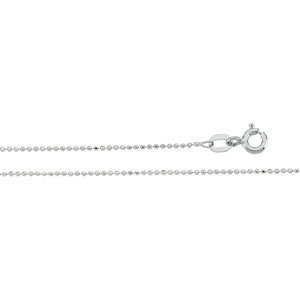 Bead Chain, 1.0mm x 7 inch, 14KW, Spring Ring - Click Image to Close