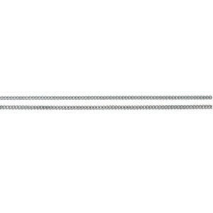 2.25 mm x 24" Continuous Flat Curb Chain - Click Image to Close