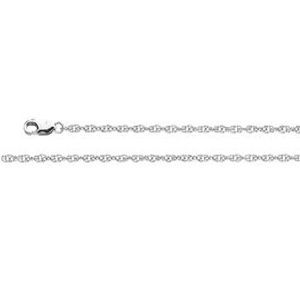 Rope Chain, 2.5mm X 20", Solid Sterling, Lobster Claw Clasp - Click Image to Close