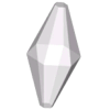 White sapphire crystal image.